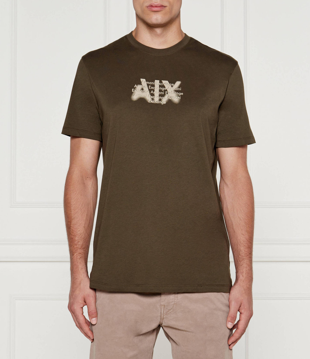 Футболка Armani Exchange - хаки(6DZTHH ZJH4Z)