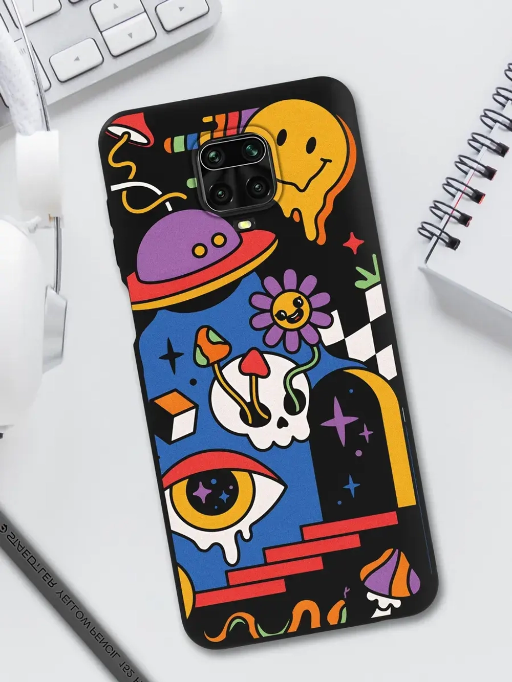 Чехол для Xiaomi Redmi Note 9 Pro с принтом