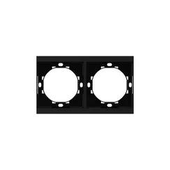 Рамка на 2 поста KRANZ Sete Антрацит KR-79-0752-4