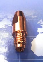 341P281262 Наконечник сварочный Alu ECu 2,8/M8x30мм, для сварочных горелок MIG/MAG TBi