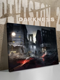 Картина Division 2 Darkness на стену 70х50 1 шт