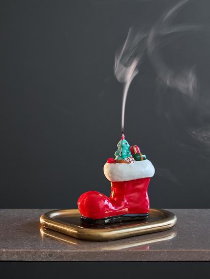 Свеча декоративная festive stocking из коллекции new year essential