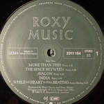 Roxy Music - Avalon (Германия 1982г.)