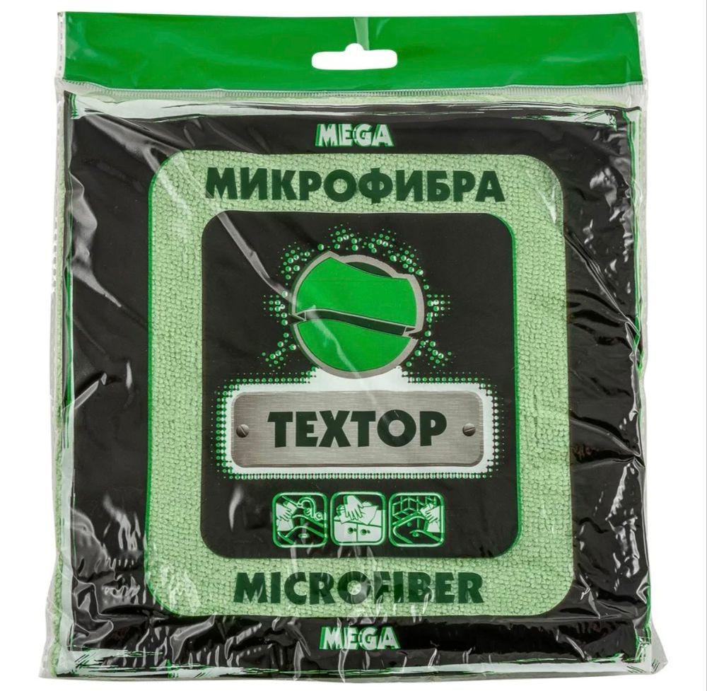 Салфетка Микрофибра 1/100шт (35*35) Техтор (Т104)