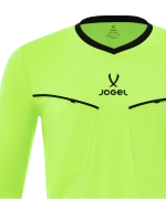 Лонгслив судейский JOGEL DIVISION PerFormDRY Referee LS Tee 2.0, желтый неон