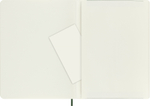 Блокнот Moleskine Classic Soft (QP623K15) 19х25 см, 192стр. без линовки, мягкая обложка, зеленый