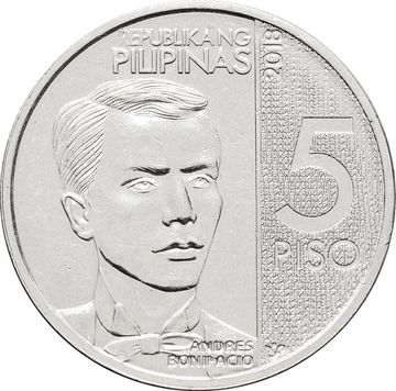 5 песо 2018 Филиппины