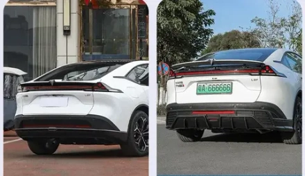 Обвес Changan Deepal S07 215 Shenlan 2024+ Дипал Шеньлан С губа бампера боковые юбки задний диффузор спойлер