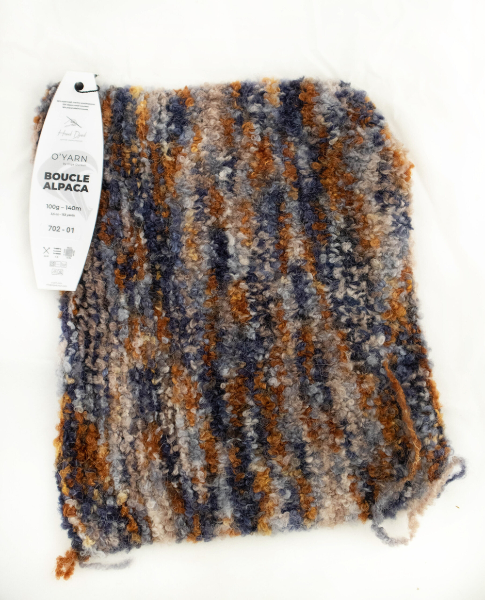 Пряжа O'Yarn BOUCLE ALPACA, 100г
