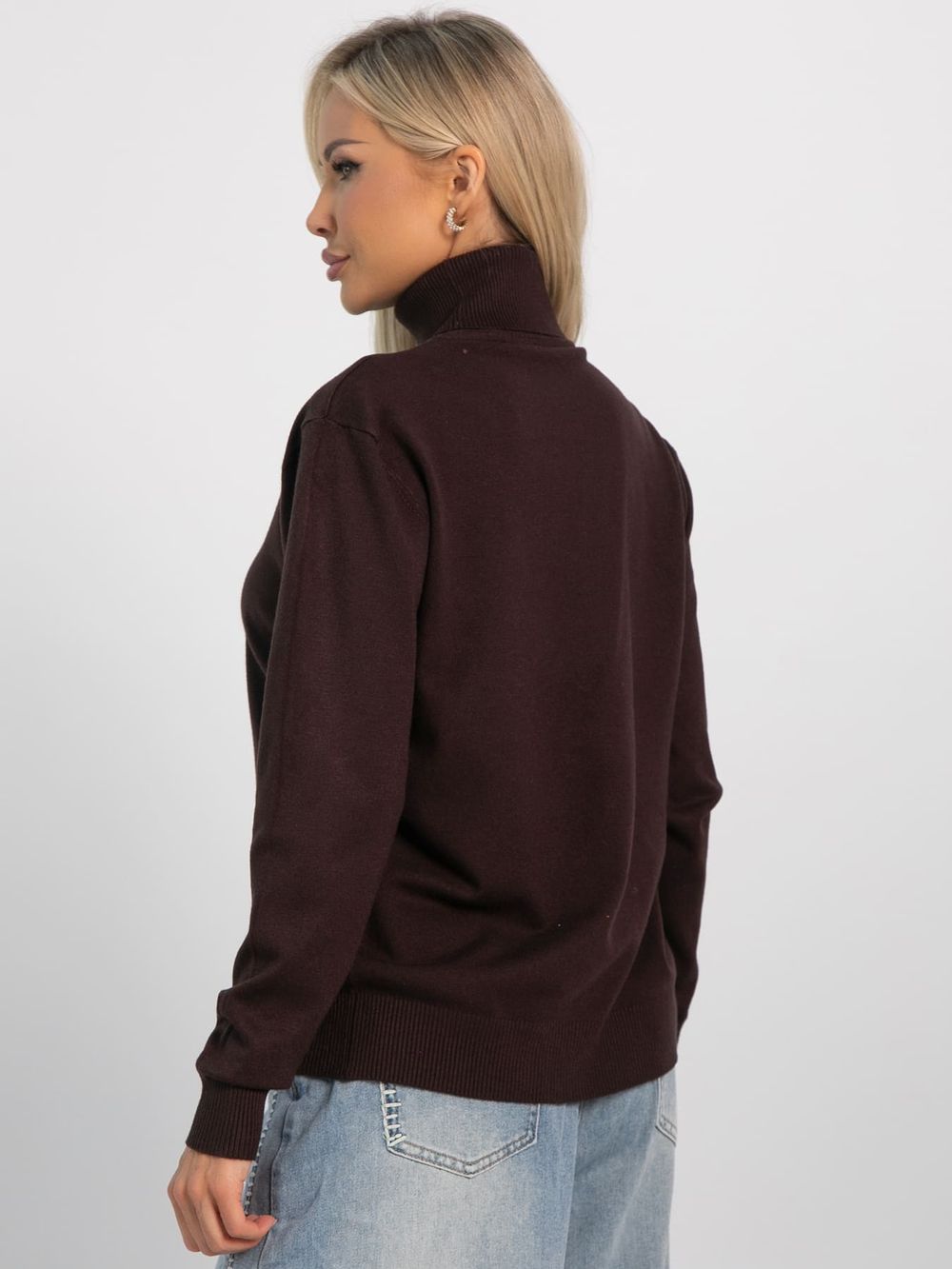 Водолазка Зимняя история (шоколад) Б16296-20М LT Collection