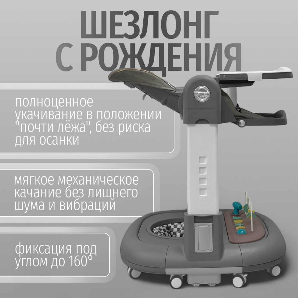 Многофункциональный стульчик для кормления 5в1 William