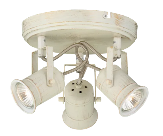 Светильник Sfera Sveta 86055/3C WGE, 3×15 Вт, золотой и белый