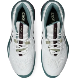 Мужские теннисные кроссовки Asics Gel-Resolution X Clay - white/dark aubergine
