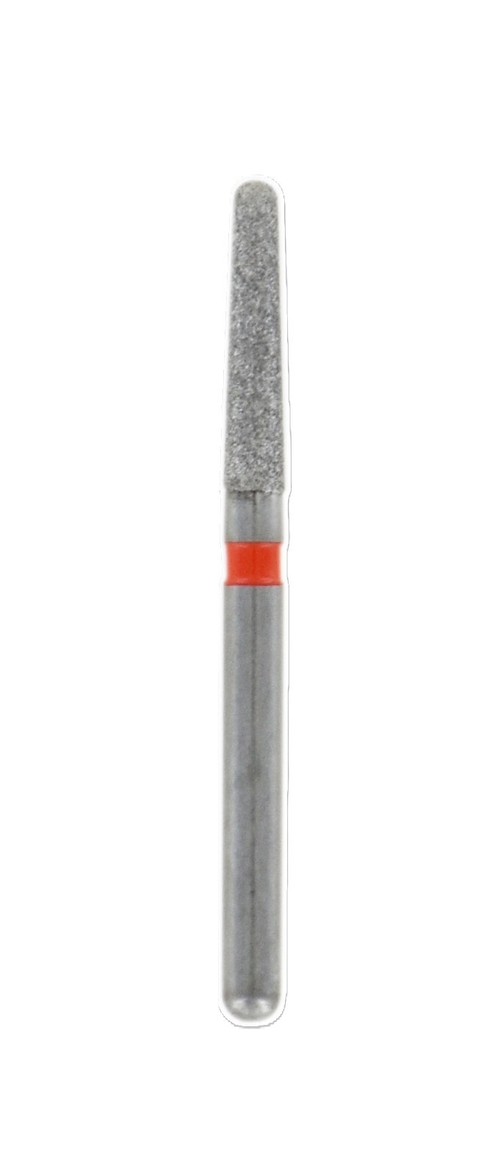 Бор алмазный 850F.FG.016, красный, 1 шт. Форма: конус с закругленным концом., JOTA, Швейцария