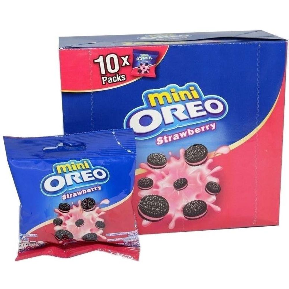 Печенье Oreo Mini Strawberry 20.4г