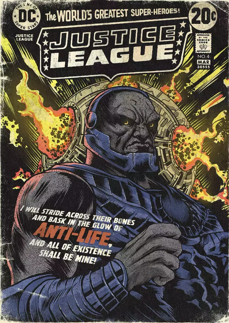 Открытка «Justice League #4: Anti-Life»