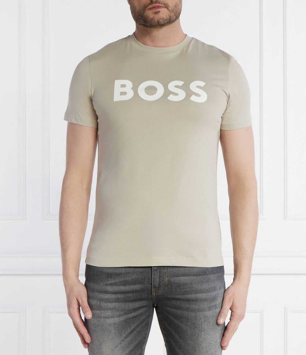 Футболка BOSS ORANGE - бежевый(50481923)