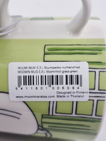 Moomin Кружка Arabia Muumitroll grass-green 300 мл (Из Финляндии)