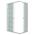 Душевое ограждение Niagara Eco NG-1012-14QMT (120х80х190) прямоугольник,раздвижное,хром,стекло матовое,1 место