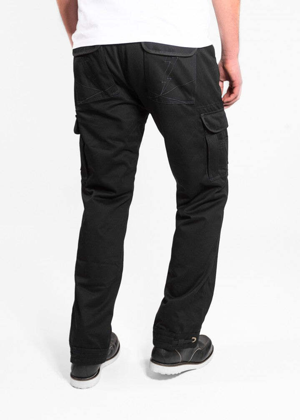 Брюки Regular Cargo/black John Doe