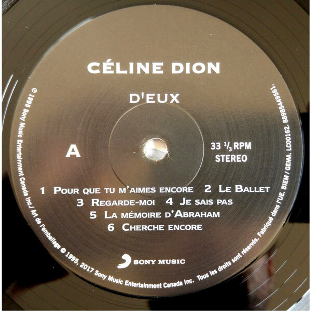Celine Dion / D'eux (LP)