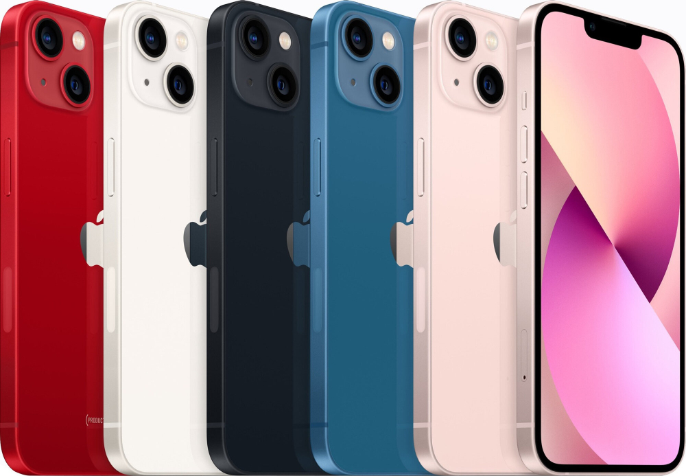 Смартфон Apple iPhone 13 512 ГБ, Dual: nano SIM + eSIM, тёмная ночь
