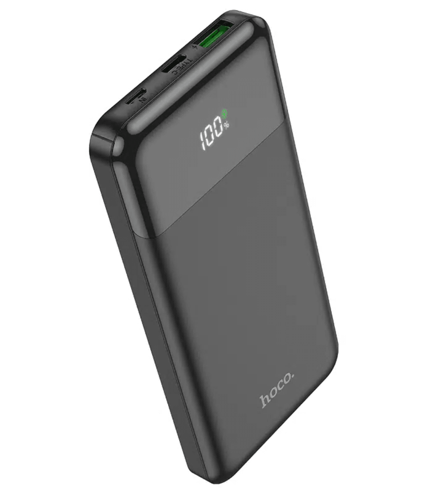 Внешняя АКБ Hoco J102 10000 мАч QC 3.0-Чёрный Внешняя АКБ Hoco J102 10000 мАч QC 3.0-Чёрный
