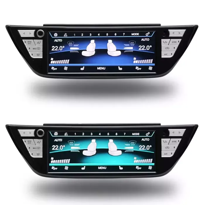 Сенсорная панель климата BMW X3 G01 2017-2023 - Kuberg ZF-2025-G01 c LCD (ЖК) экраном 8.8"