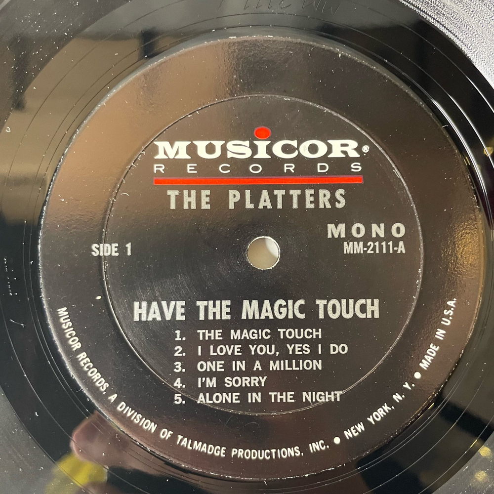 Винтажная виниловая пластинка LP The Platters, Have The Magic Touch (США 1966)