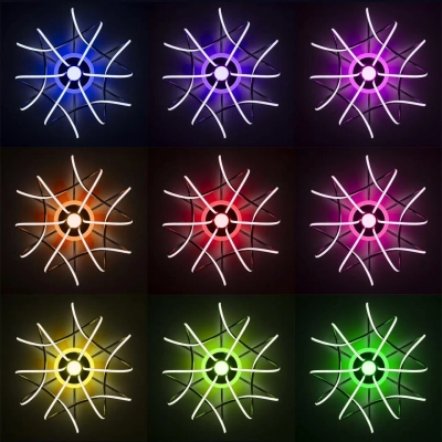 Citilux Джемини Смарт CL229A161E RGB Умная люстра Хром