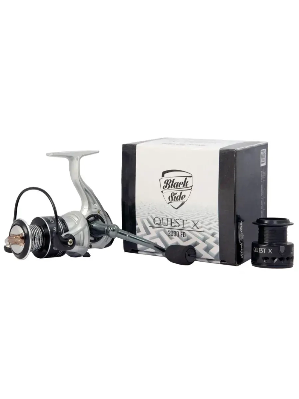 Катушка безынерционная Quest X 2500FD (5+1 подш.) + шпуля