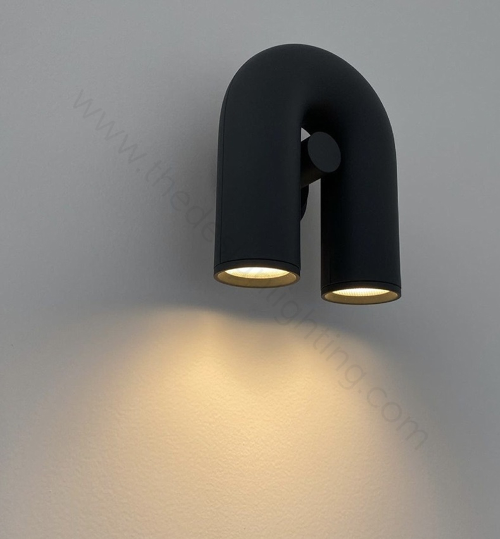 Wall design lamp Cirkus by AGO Lighting (Black)