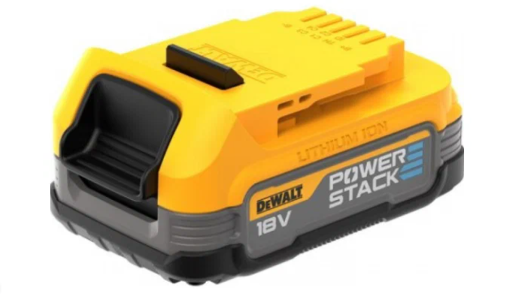 Аккумуляторная батарея DeWalt Powerstack DCBP034-XJ 18В/1.7Ач black-yellow