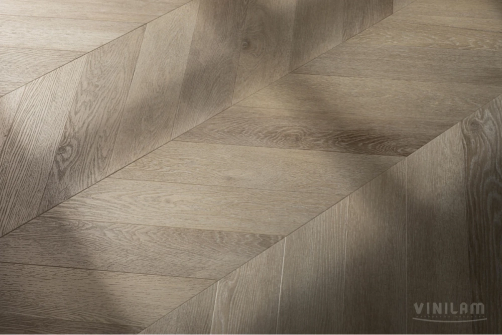 Кварц-винил ISOCORE Vinilam Parquet Chevron 8,5 мм Шеврон Сезар 1.58 м2