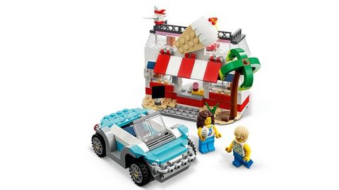Конструктор LEGO Creator 3in1 31138 Пляжный фургон для кемпинга