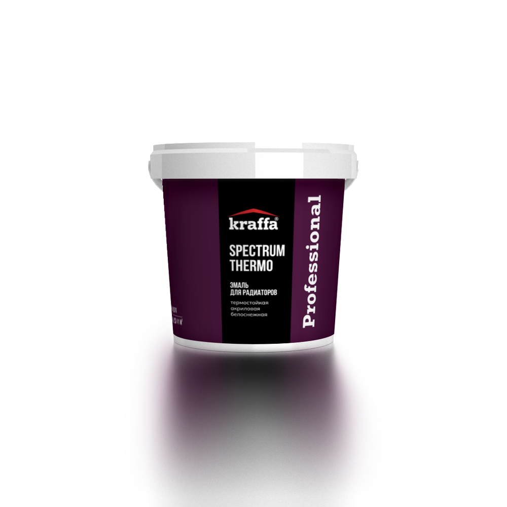 Spectrum Thermo - краска-эмаль для радиаторов отопления акриловая Spectrum Thermo - краска-эмаль для радиаторов отопления акриловая