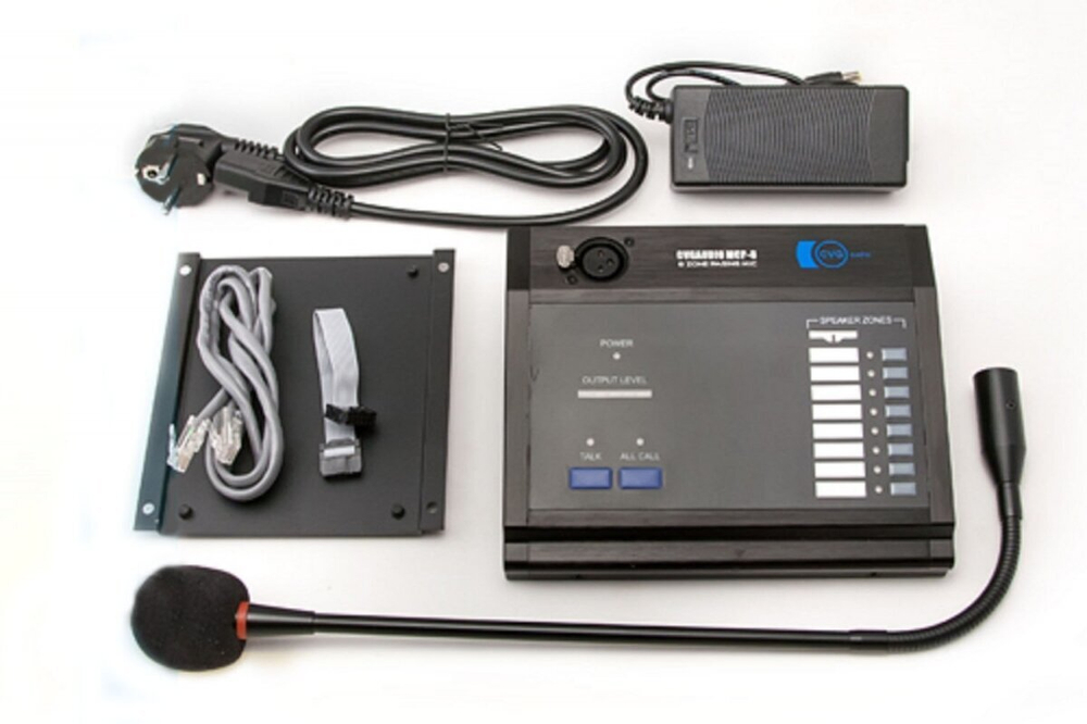 CVGAUDIO MCP-8 Настольная микрофонная консоль на 8 зон