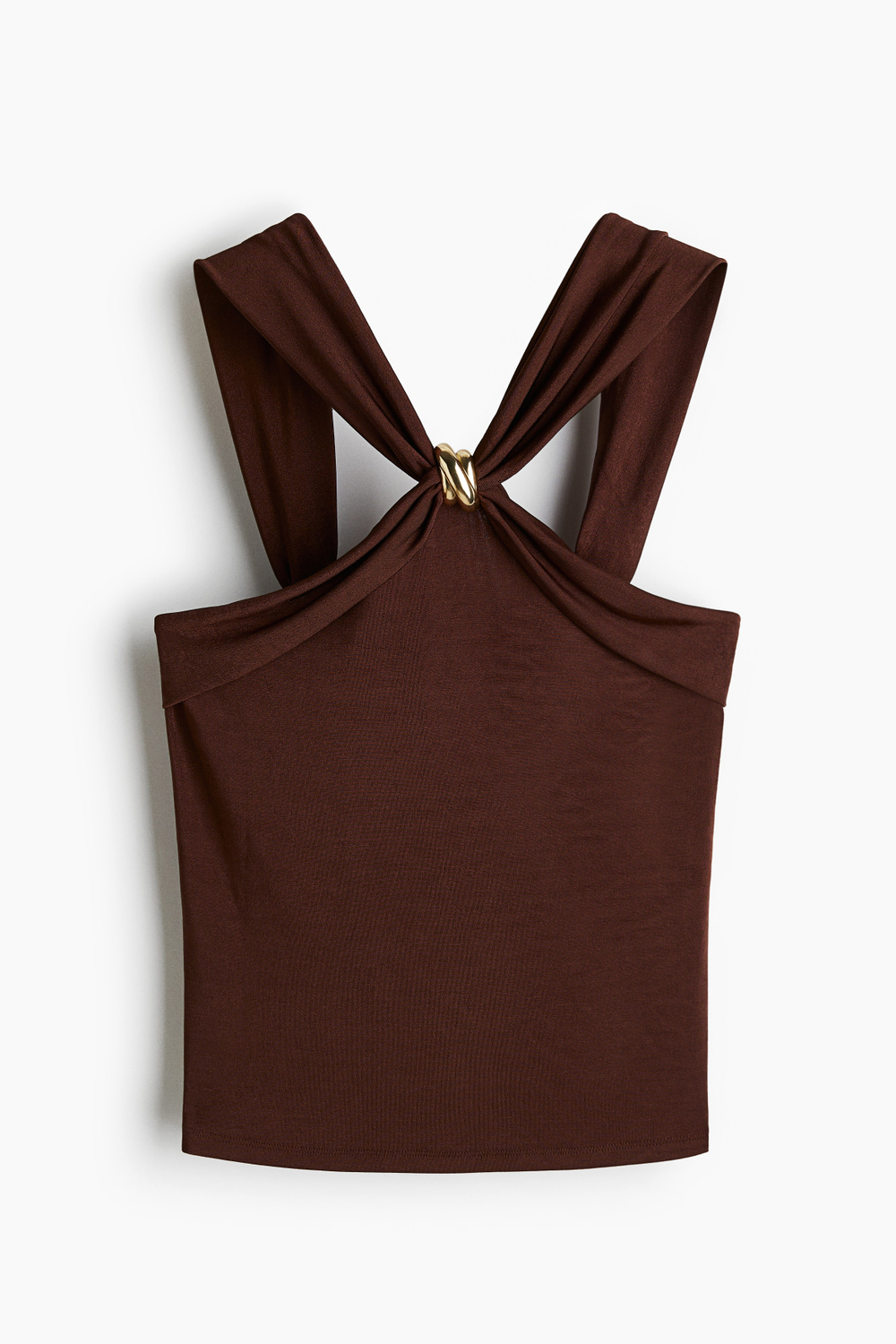 Топ с металлической деталью - H&M