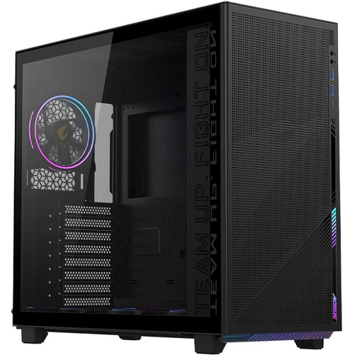 Корпус Midi-Tower GIGABYTE AORUS C400 GLASS, черный (GB-AC400G)