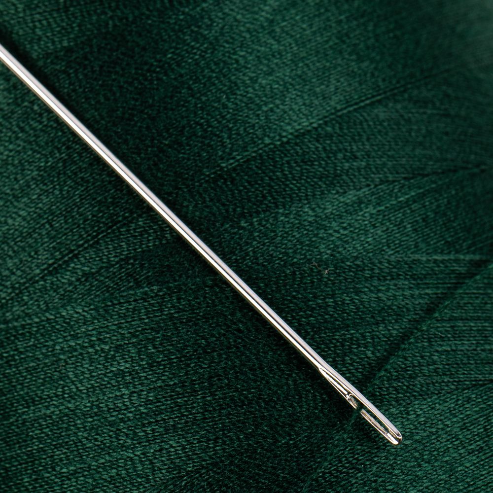 Нитки универсальные Nitka 40/2, 4570 м (5000 ярд) / 1 кат., 225 т.зеленый