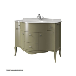 11814 МОДЕНА тумба 110 2 двери + 4 ящика (универсальная)