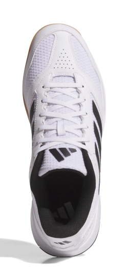 Мужские кроссовки для сквоша/бадминтона Adidas Ligra 8 M - cloud white/core black/cloud white