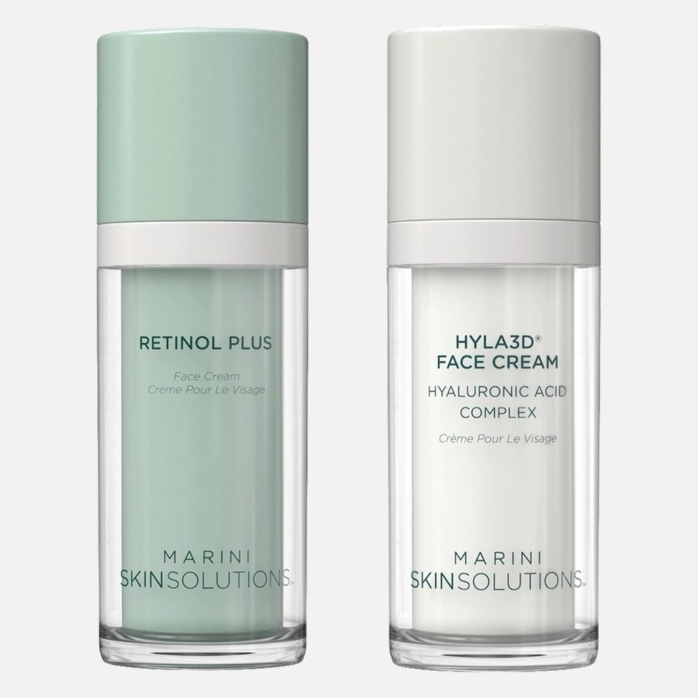 MARINI SKINSOLUTIONS Дуэт для интенсивного омоложения и восстановления кожи