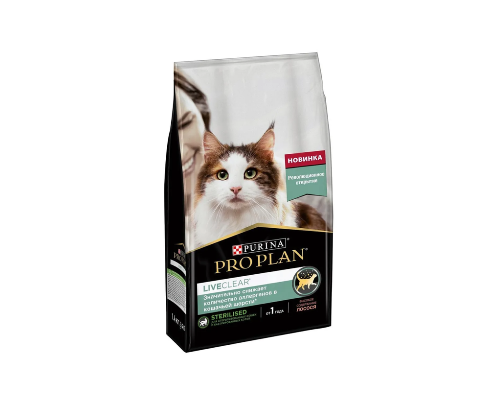 Корм Purina Live Clear, 1,4 кг