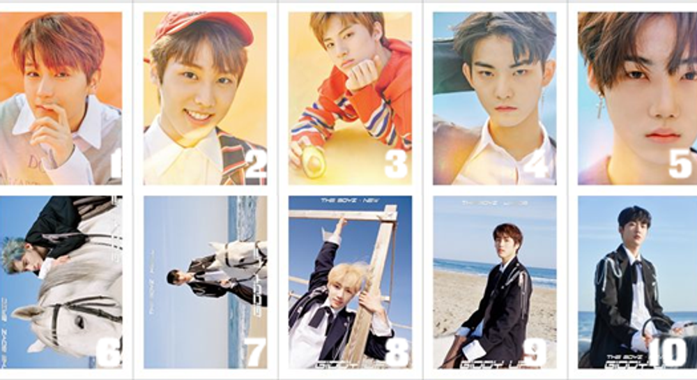 Фотокарточка - THE BOYZ - №3 Фотокарточка - THE BOYZ - №3