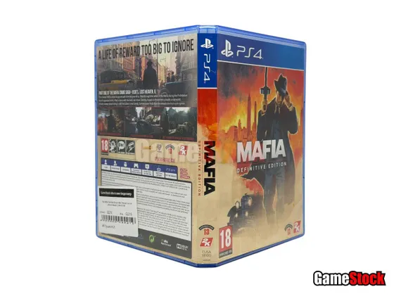 PS4 Mafia: Definitive Edition (Б/У, Полностью на русском языке, CUSA-18100)