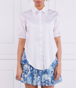 Рубашка SS BOWED JUNE GUESS - белый(W3GH71 WE2Q0)