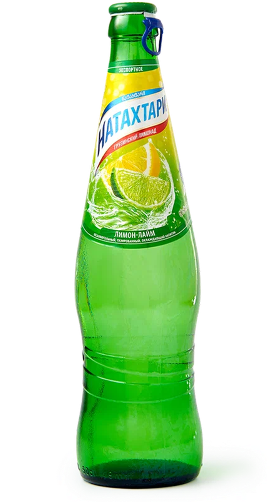 Газированный напиток Натахтари Лимон-Лайм / Natakhtari Lemonade Lemon-Lime 0.5 - стекло