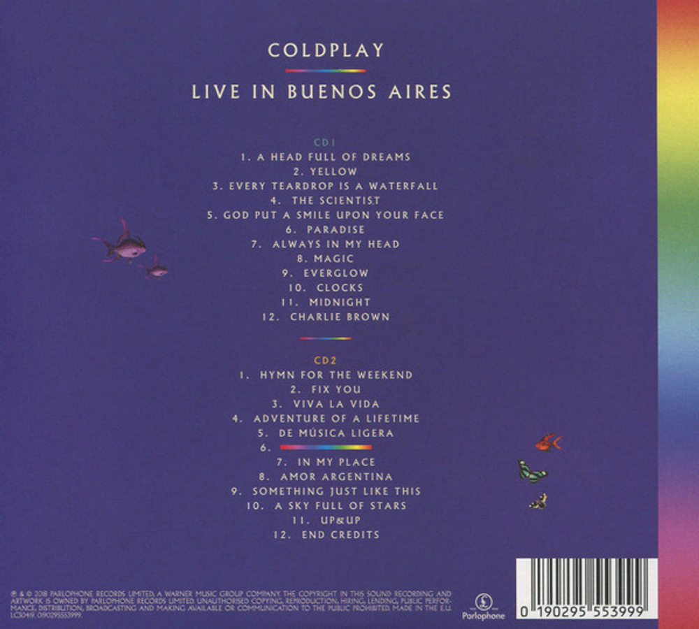 Coldplay — Live In Buenos Aires (CD)