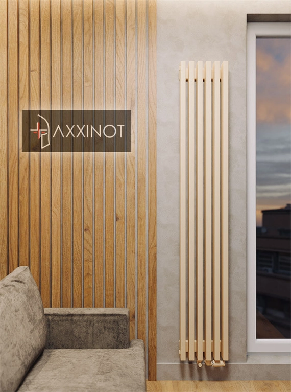 Axxinot Cardea V 2250 - вертикальный трубчатый радиатор высотой 2250 мм